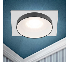 Светильник встраиваемый декоративный ЭРА DK96 WH под лампу MR16 GU5.3 белый Б0055593