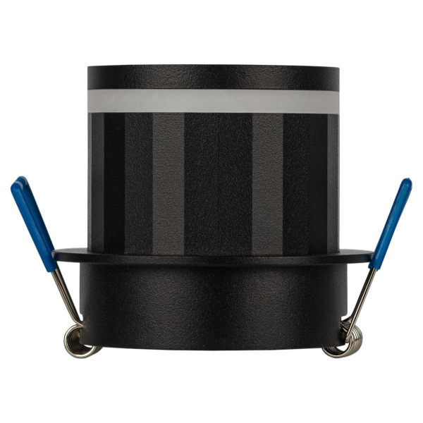 Светильник встраиваемый декоративный ЭРА DK111 BK под лампу MR16 GU5.3 черный Б0058432