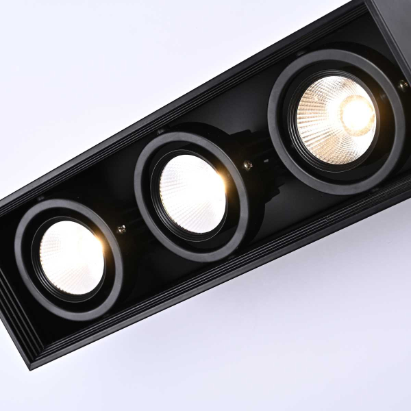 Встраиваемый светодиодный светильник Imperium Loft Lumo L3 Black 4000 321915-23