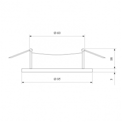 Встраиваемый светильник Elektrostandard Dorma 25001/01 a057004