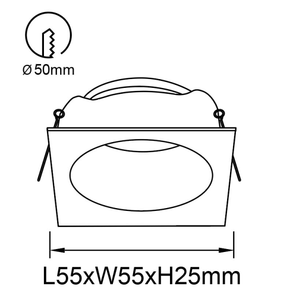 Встраиваемый светильник Mantra ANTILLA 9169 Встраиваемый светильник Mantra ANTILLA 9169