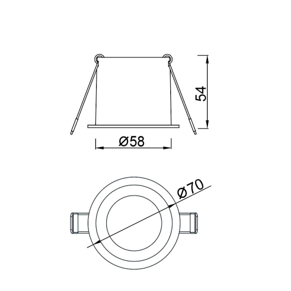 Встраиваемый светильник Mantra MALT 9234