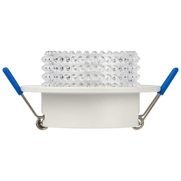 Встраиваемый светильник декоративный ЭРА DK109 WH/CL MR16 GU5.3 белый прозрачный Б0058406