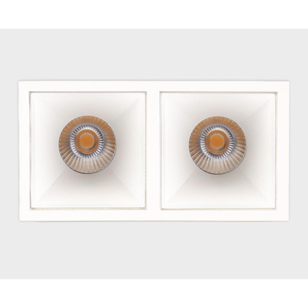 Встраиваемый светильник Italline IT06-6020 white 3000K - 2 шт. + IT06-6022 white