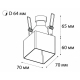 Встраиваемый светильник Italline DL 3024 white