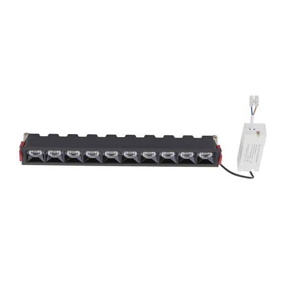 Встраиваемый светильник Nowodvorski Midi Led Black 10063