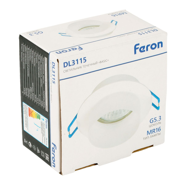 Встраиваемый светильник Feron DL3115 51935