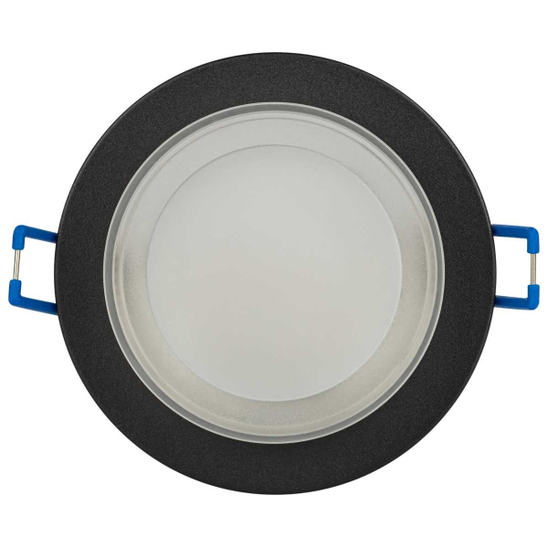 Светильник встраиваемый декоративный ЭРА DK107 BK под лампу MR16 GU5.3 черный Б0058397