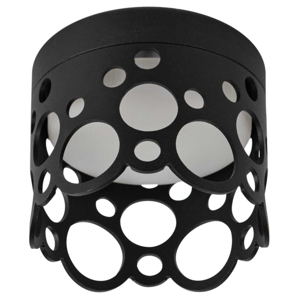 Светильник встраиваемый ЭРА DK115 SBK под лампу GX53 черный матовый Б0061184