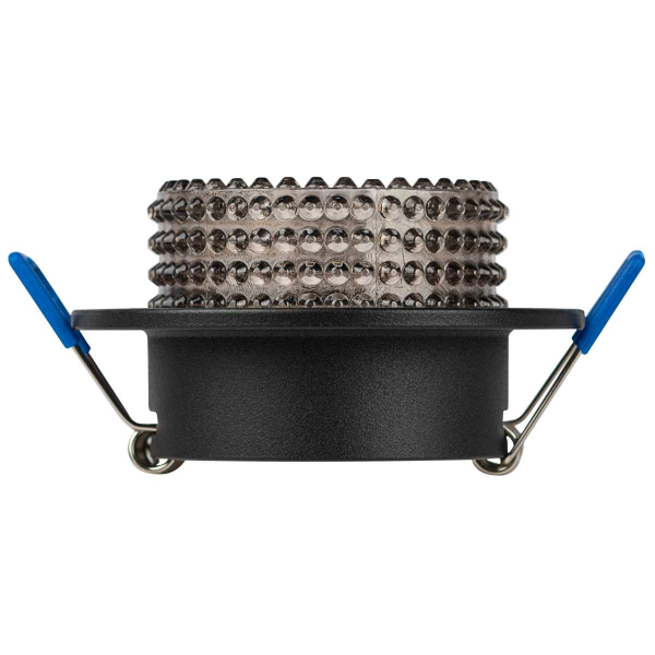 Светильник встраиваемый декоративный ЭРА DK109 BK/GR под лампу MR16 GU5.3 черный/серый Б0058420