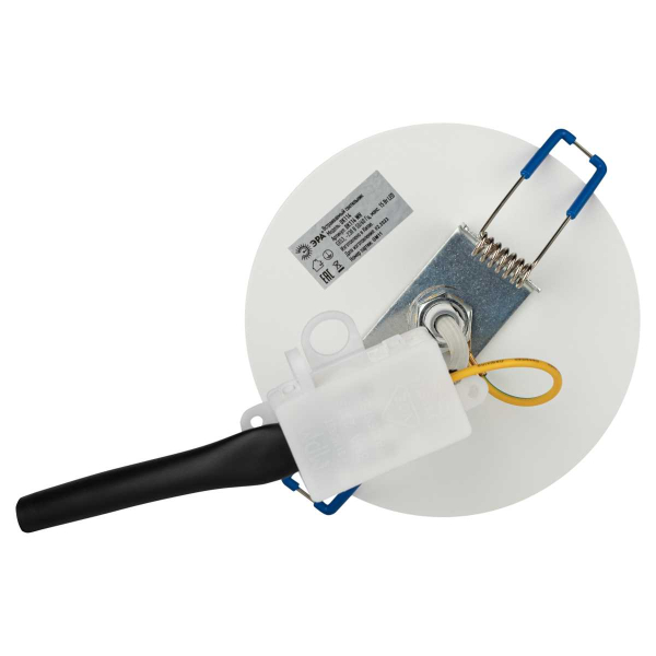 Светильник встраиваемый ЭРА DK114 WH под лампу GX53 поворотный белый Б0059789