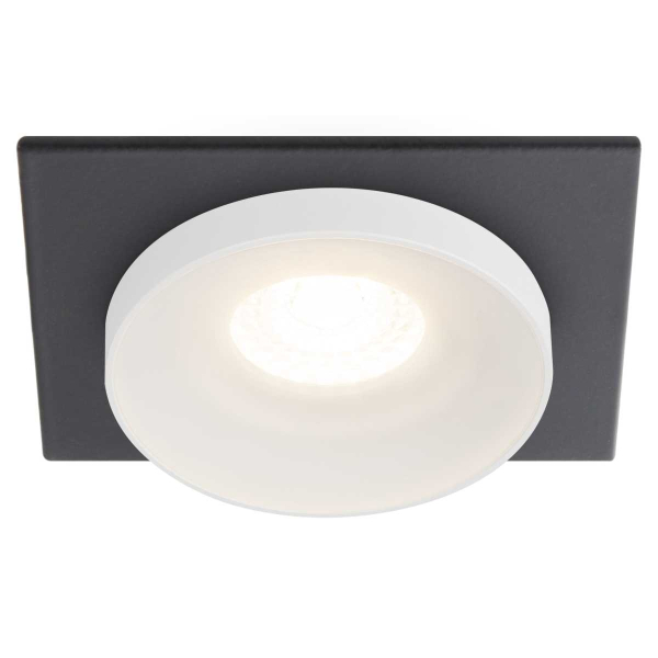 Светильник встраиваемый декоративный ЭРА DK96 BK под лампу MR16 GU5.3 черный Б0055594