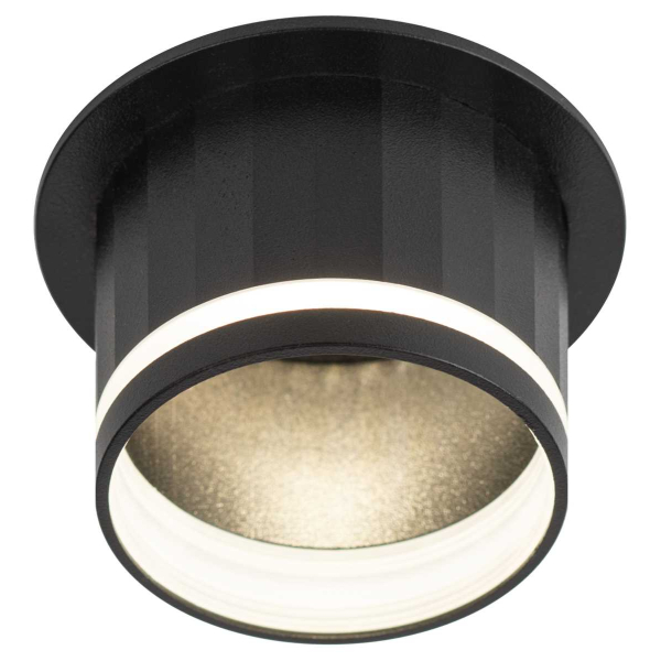 Светильник встраиваемый декоративный ЭРА DK111 BK под лампу MR16 GU5.3 черный Б0058432
