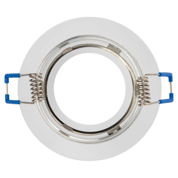Светильник встраиваемый декоративный ЭРА DK94 ICE под лампу MR16 GU5.3 белый Б0055590