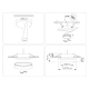 Светильник встраиваемый Ambrella Light TN6709