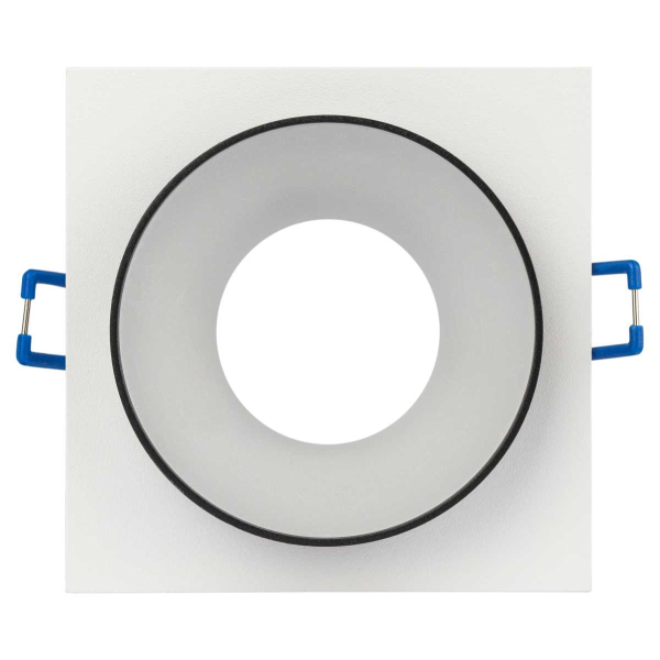 Светильник встраиваемый декоративный ЭРА DK96 WH под лампу MR16 GU5.3 белый Б0055593
