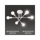 Потолочная люстра MKA LIGHT LED.88510-6 B