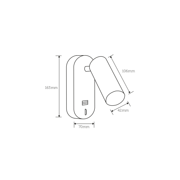 Настенный светильник (бра) Freya FR10001WL-L4B