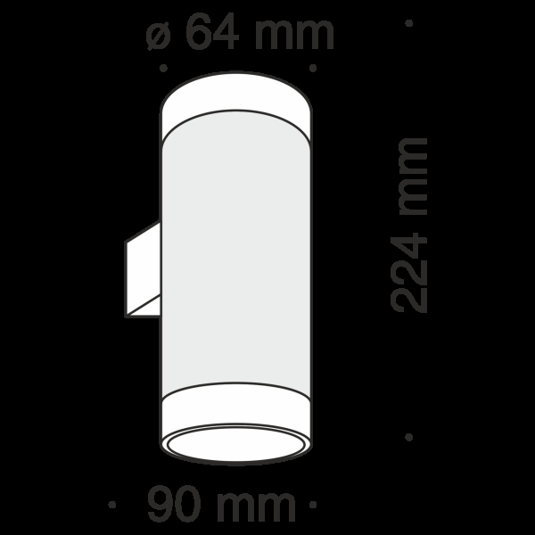 Настенный светильник (бра) Technical C027WL-L10B Настенный светильник (бра) Technical C027WL-L10B