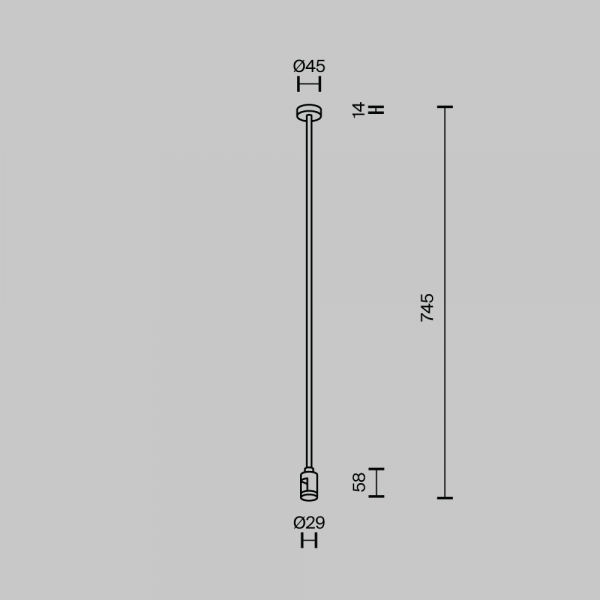 Комплектующие для трековой системы Technical TRA159C-B1-B