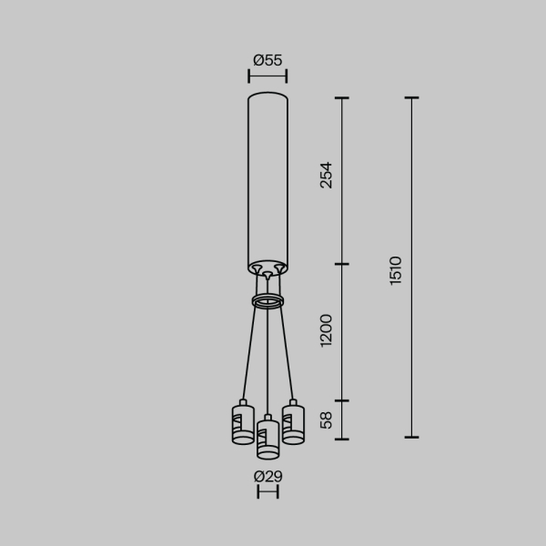 Комплектующие для трековой системы Technical TRA154SW-BB-R-PT Комплектующие для трековой системы Technical TRA154SW-BB-R-PT