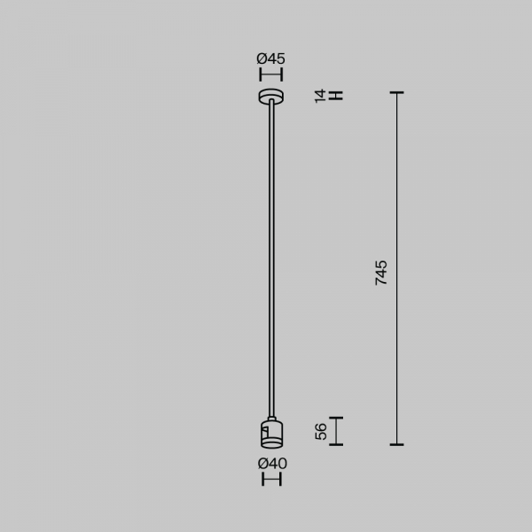 Комплектующие для трековой системы Technical TRA159C-IPC1-BS