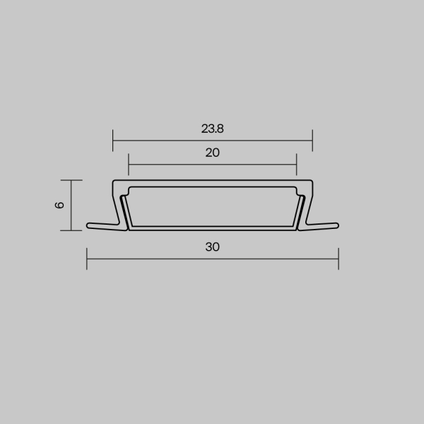 Профиль Led Strip 632018
