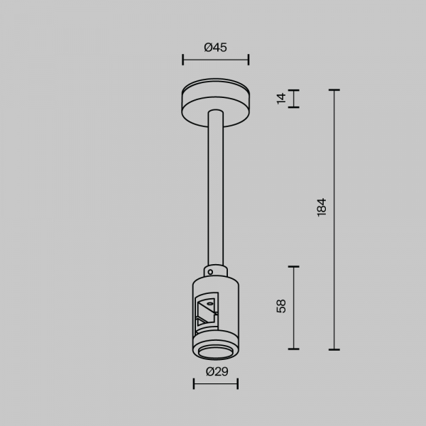 Комплектующие для трековой системы Technical TRA156C-SL1-BS