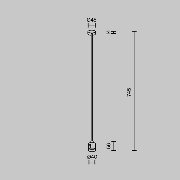Комплектующие для трековой системы Technical TRA159C-IPC1-PT