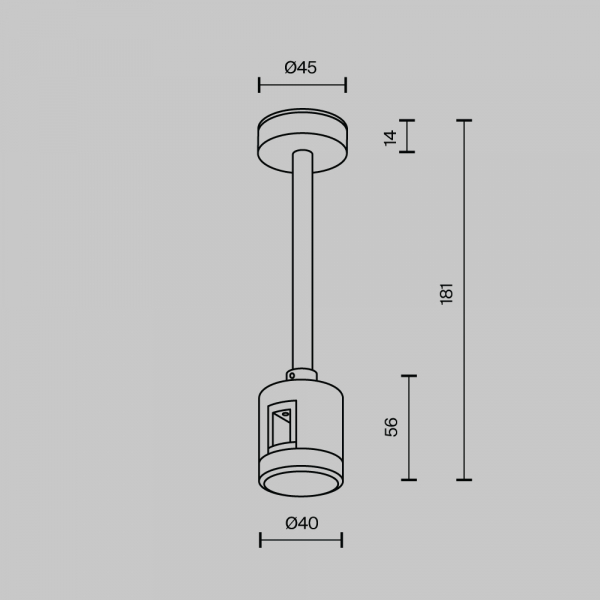 Комплектующие для трековой системы Technical TRA156C-IPCL1-BS