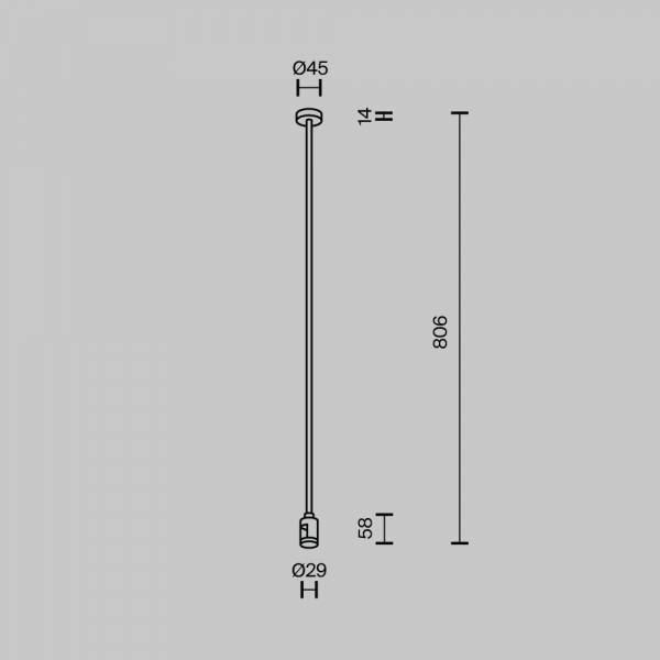 Комплектующие для трековой системы Technical TRA159C-SL1-B