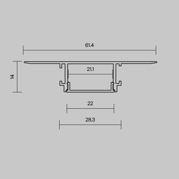 Профиль Led Strip 636019
