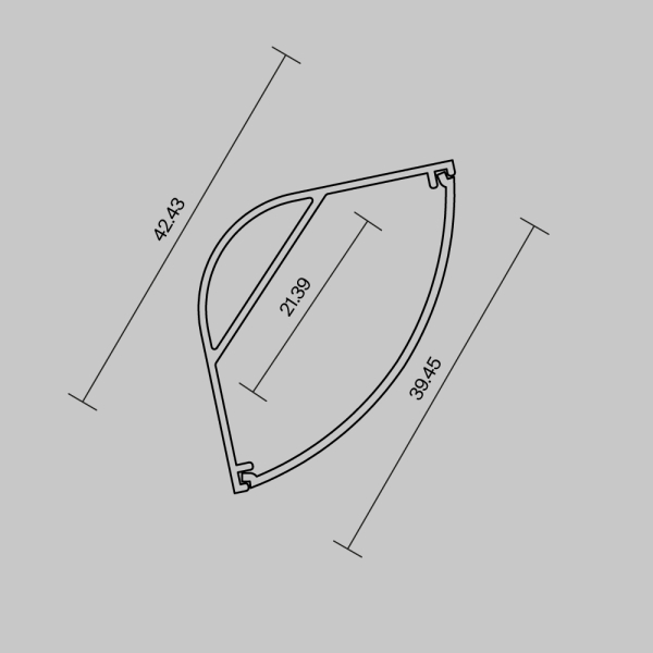 Профиль Led Strip 631014