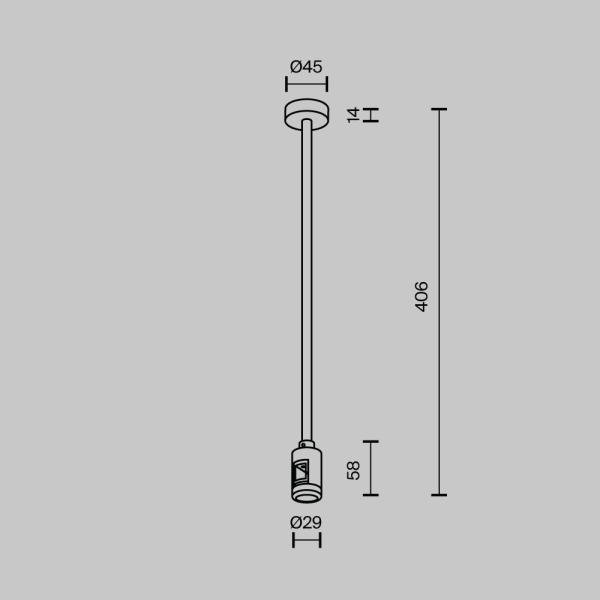 Комплектующие для трековой системы Technical TRA158C-BL1-PT Комплектующие для трековой системы Technical TRA158C-BL1-PT