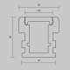 Профиль Led Strip 636016