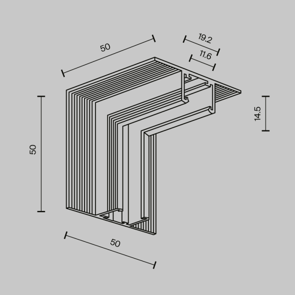 Комплектующие для трековой системы Technical TRA239ICL-42.12B