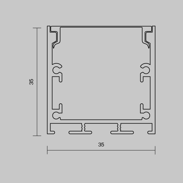 Профиль Led Strip 633005 Профиль Led Strip 633005
