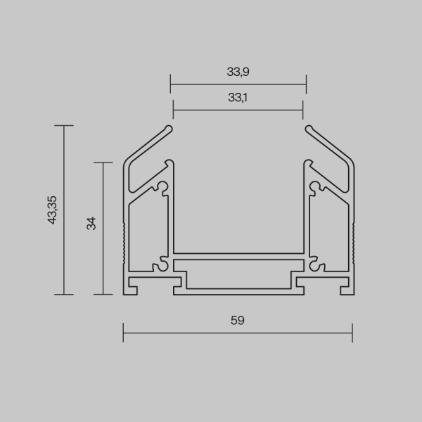 Профиль Technical TRA005MP-312S(N)