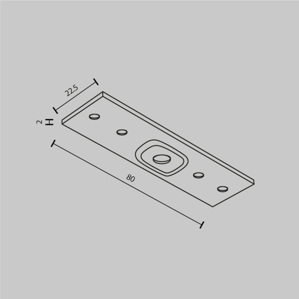 Комплектующие для накладной трековой системы Technical TRA034C-21W Комплектующие для накладной трековой системы Technical TRA034C-21W