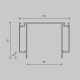 Профиль Technical ALM-11681-PL-W-2M