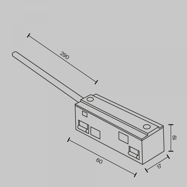 Комплектующие для трековой системы Technical TRA034B-42B-1