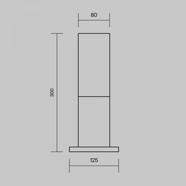 Ландшафтный светильник Outdoor O418FL-01GR