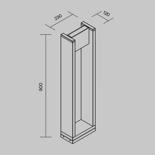 Ландшафтный светильник Outdoor O465FL-L16GF3K