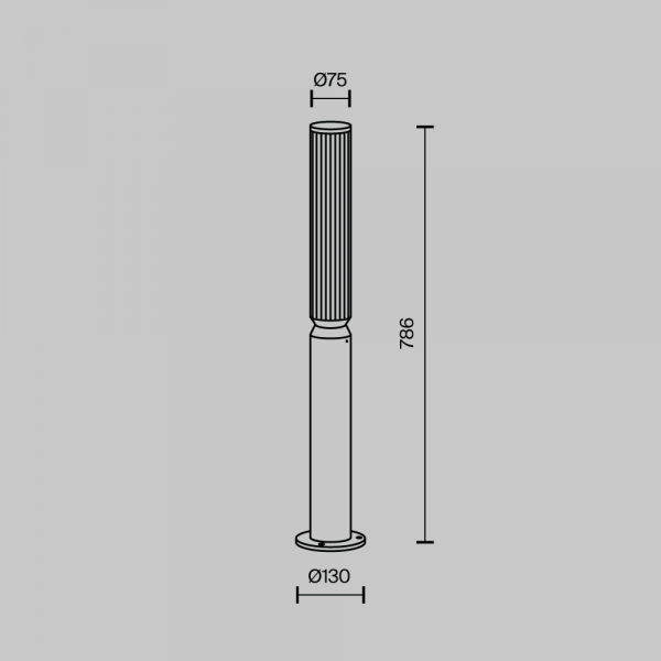 Ландшафтный светильник Outdoor O593FL-L12GF3K