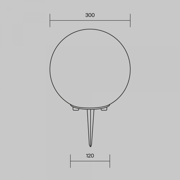 Ландшафтный светильник Outdoor O594FL-01W