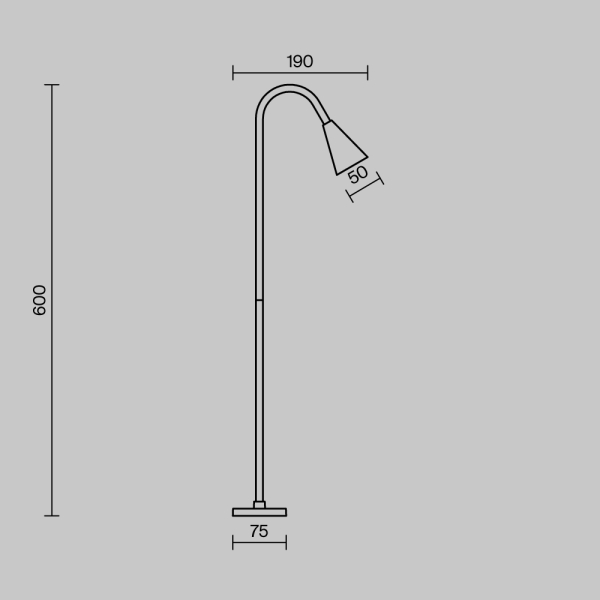Ландшафтный светильник Outdoor O531FL-L3B3K