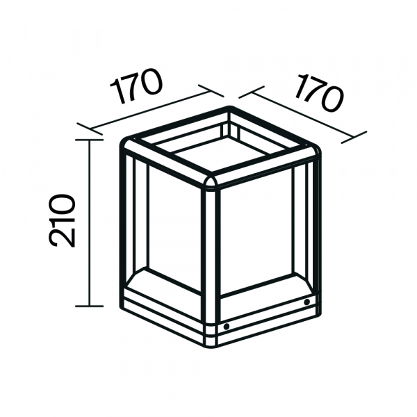 Ландшафтный светильник Outdoor O455FL-01GF1