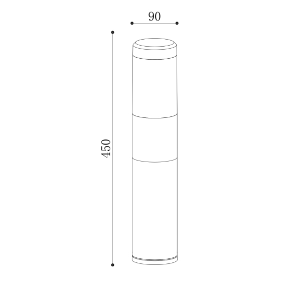 Ландшафтный светильник Outdoor O590FL-L8B4K Ландшафтный светильник Outdoor O590FL-L8B4K