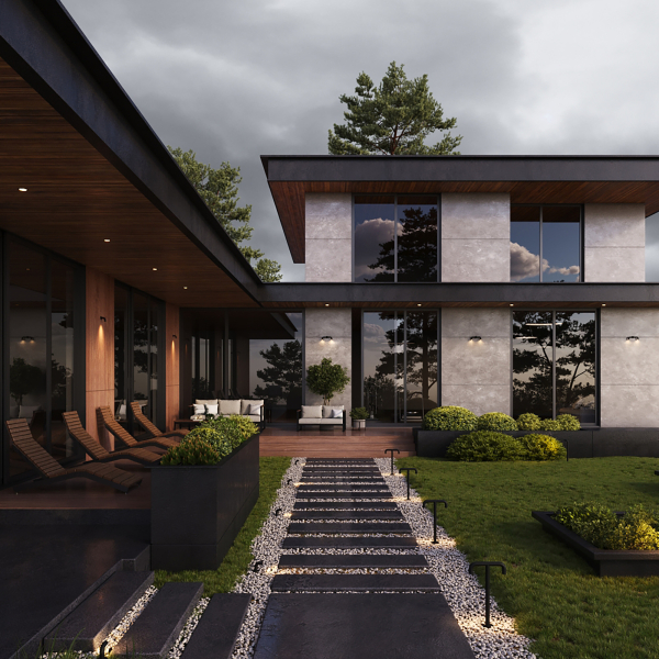 Ландшафтный светильник Outdoor O477FL-L4GF3K Ландшафтный светильник Outdoor O477FL-L4GF3K