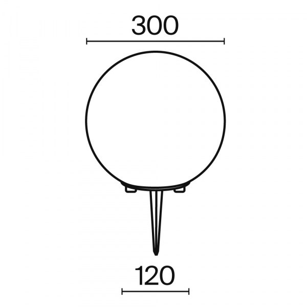 Ландшафтный светильник Outdoor O594FL-01W